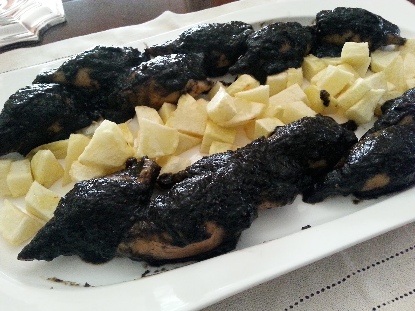 Un momento dulce: CHIPIRONES RELLENOS EN SU TINTA